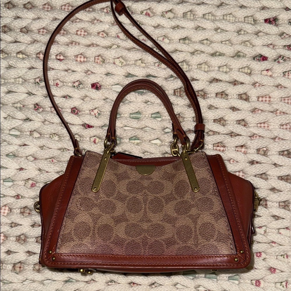 Coach Elegant Brown Designer Handbag